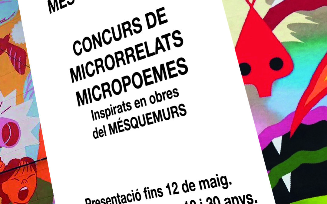 MÉS QUE LLETRES. Certamen de microrrelats i poemes juvenils